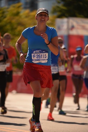 I am running the Chicago Marathon.